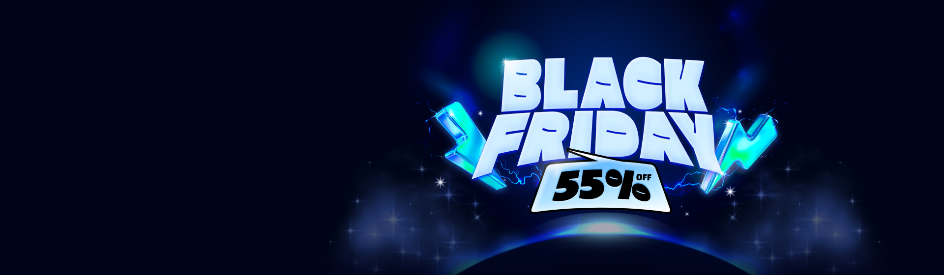 BLACK FRIDAY 55% OFF