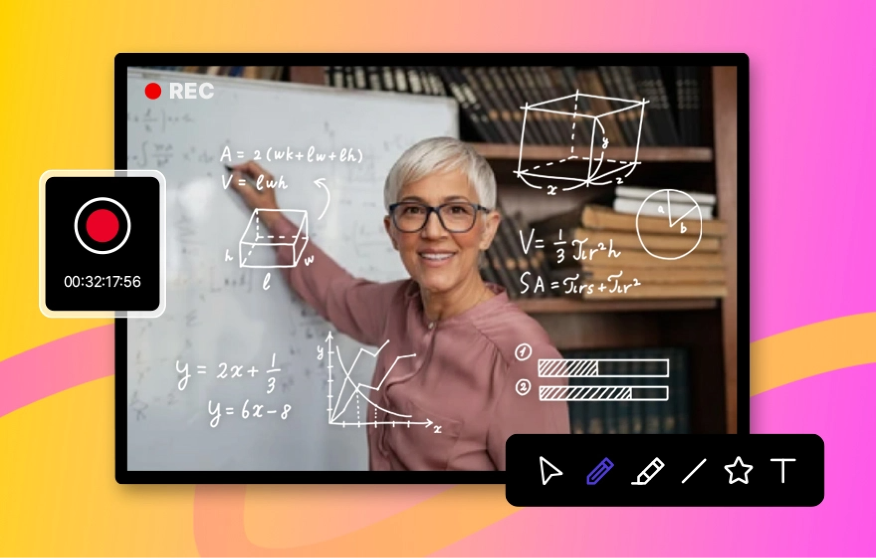그리기 기능으로 강의 영상도 손쉽게