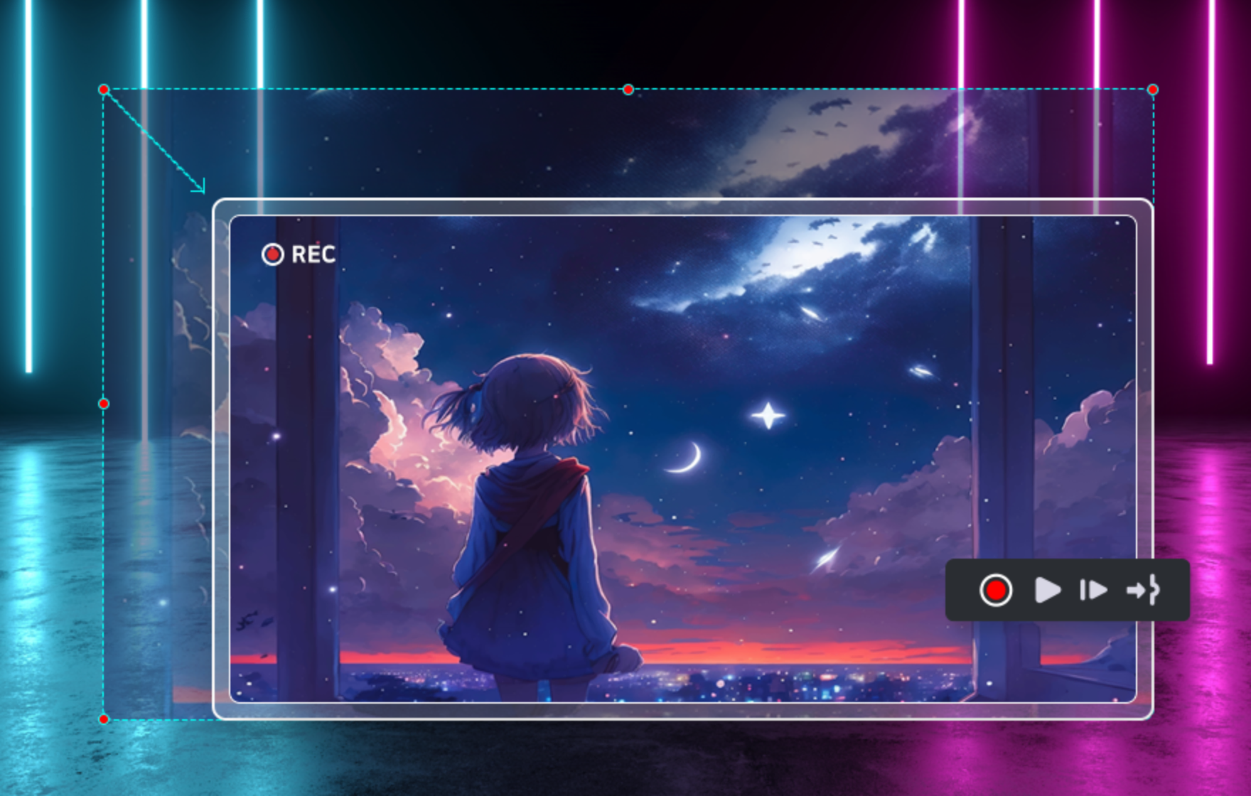 원하는 장면을 자유롭게 녹화