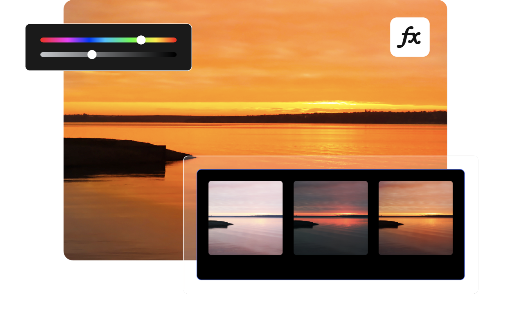 감성적인 필터효과