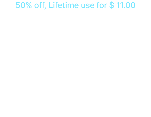 50% off, Lifetime use for $ 11.00, GOM Player+, Watch videos in high res. with AI Upscaling, BLACK FRIDAY 50% OFF