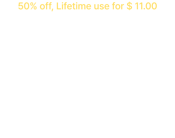 50% off, Lifetime use for $ 11.00, GOM Player+ Watch videos in high res. with AI Upscaling